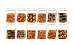 Moonstar 12 Li Süper Set Saklama Kabı Erzak Kabı Seti 1100 ML-MAX-521