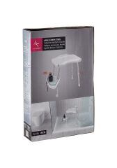 Primanova Apollo Banyo Duş Taburesi Raflı Beyaz M-Kv35-01