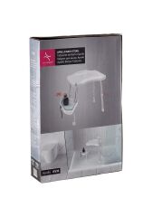 Primanova Apollo Banyo Duş Taburesi Raflı Beyaz M-Kv35-01