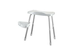 Primanova Apollo Banyo Duş Taburesi Raflı Beyaz M-Kv35-01