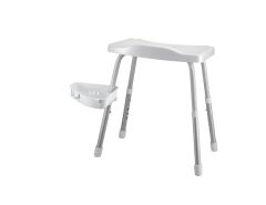 Primanova Apollo Banyo Duş Taburesi Raflı Beyaz M-Kv35-01