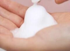 Palex Köpük Sabun Dispenseri 500 cc Şeffaf Mavi-3424-1