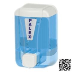 Palex Köpük Sabun Dispenseri 500 cc Şeffaf Mavi-3424-1