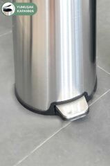Primanova Cigo Paslanmaz Çelik Çöp Kovası Pedallı 20 Litre-İNX