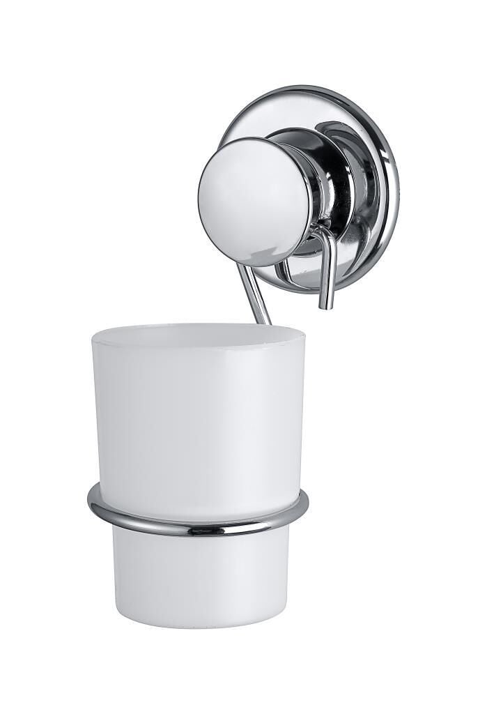 Geseus Çelikayna Vidasız Kendinden Yapışkanlı Krom Diş Fırçalık-822