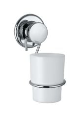 Geseus Çelikayna Vidasız Kendinden Yapışkanlı Krom Diş Fırçalık-822