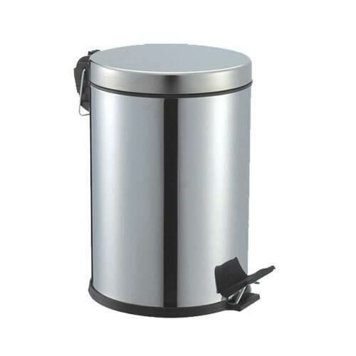 Palex Krom Pedallı Çöp Kovası 8 Litre