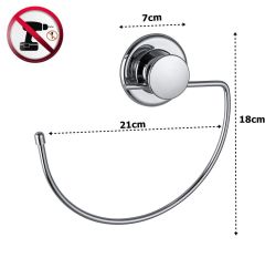 Geseus Ç.Ayna G  Krom Havluluk Vidasız Kendinden Yapışkanlı-823