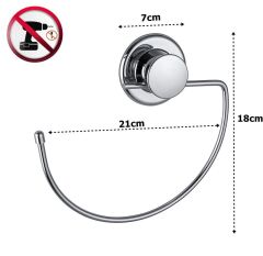 Geseus Ç.Ayna G  Krom Havluluk Vidasız Kendinden Yapışkanlı-823