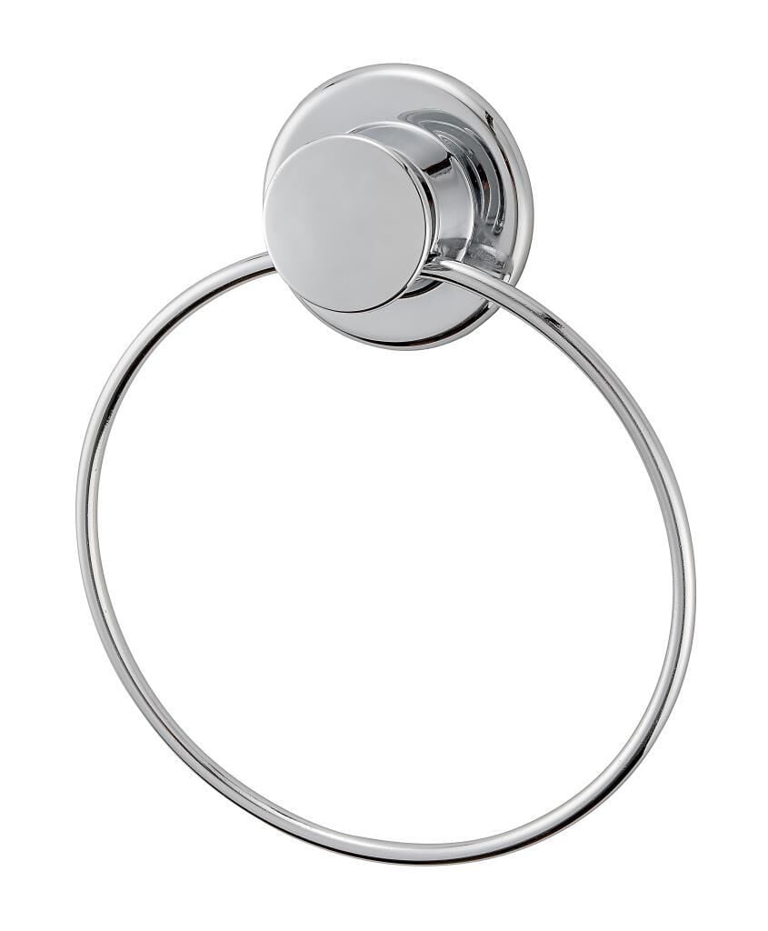 Çelik Ayna Yuvarlak Daire Krom Havluluk Vidasız Kendinden Yapışkanlı-824