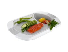 Sebze Meyve Kesim Tahtası Hazneli Kaliteli Kesim Panosu