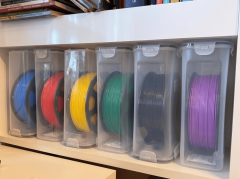 3D Yazıcı Filament Saklama Kabı Seti Hava Sızdırmaz Contalı 4.5 LT 4'lü Set MAB-179