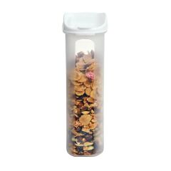 Moonstar Kuru Gıda Bakliyat Saklama Kabı 3 LT 6 Lı Set Beyaz-MAS-101L