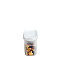 Moonstar Kuru Gıda Bakliyat Saklama Kabı 1,2 LT 6 Lı Set Beyaz-MAS-103