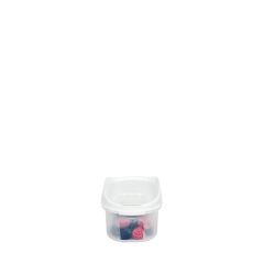 Moonstar Kuru Gıda Bakliyat Saklama Kabı 600 ML 6 Lı Set Beyaz-MAS-104