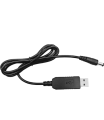USB 5 Volt To 9 Volt Max 1 Amper USB PD Portundan Gelen Gücü 9V  5.5-2.5 Jak Fişe Dönüştürür 1 Metre