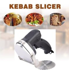 Döner Kesme Makinası Elektirikli+Yedek Tavuk Döner Kesme Bıçağı-rdc