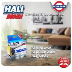 Kaydırmaz bant Boss çift taraflı halı,kilim,paspas kaydırmaz 2Ad.