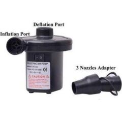 Elektrikli Hava Pompası Şişme Yatak Havuz Vakumlu Poşet Pompası(ARAÇ ÇAKMAKLIK GİRİŞİNDEN ÇALIŞIR)888