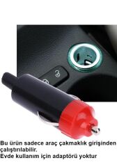 Elektrikli Hava Pompası Şişme Yatak Havuz Vakumlu Poşet Pompası(ARAÇ ÇAKMAKLIK GİRİŞİNDEN ÇALIŞIR)888