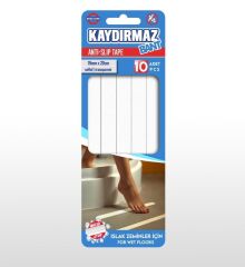 Geseus Banyo Kaydırmaz Bant Küvet,Havuz,Duşakabin,Zemin Kaydırmaz 20Adet 2 Paket