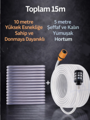Geseus Çift Akülü Fırçasız Motorlu Yüksek Basınçlı Şarjlı Oto Araba Yıkama Ve Bahçe Temizleme Makinesi - XC4820MAX