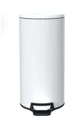 Primanova Cigo Paslanmaz Çelik Çöp Kovası Pedallı 20 Litre-BEYAZ