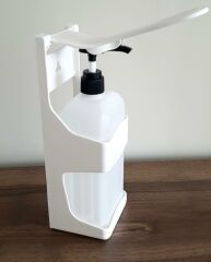 Dezenfektan Dispenseri Kol İle Kullanım 1000ML Kapasite Şişe dahil-5Adet