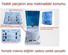 Palex 21cm Havlu Makinası Yedek Arka Gövde Havlu Takma Aparatlı