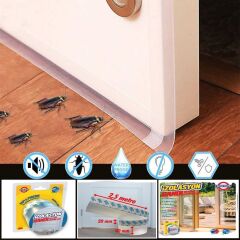 3M Boss Kapı Pencere İzolasyon Bandı Rüzgar Geçirmez Silikon Sızdırmazlık Şeridi-2Adet