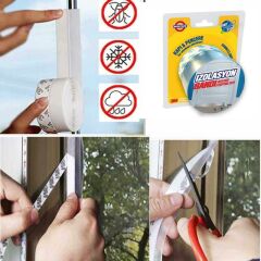 3M Boss Kapı Pencere İzolasyon Bandı Rüzgar Geçirmez Silikon Sızdırmazlık Şeridi-2Adet