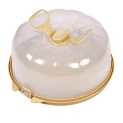 Moonstar kek fanusu kilitli sistem taşıma saplı üç renk seçeneği beyaz