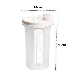 Moonstar Zeytinyağlık Yağdanlık Pratik Kapaklı Sızdırmaz 500ML-OIL-910