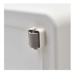 Motek Beyaz Tekerlekli Organizer Çok Amaçlı Saklama Kutusu 1X12 Lt