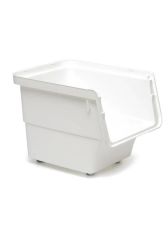 Motek Beyaz Tekerlekli Organizer Çok Amaçlı Saklama Kutusu 1X12 Lt