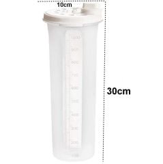 Moonstar Zeytinyağlık Yağdanlık Pratik Kapaklı Sızdırmaz 1100ML-OIL-903