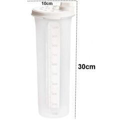 Moonstar Zeytinyağlık Yağdanlık Pratik Kapaklı Sızdırmaz 1100ML-OIL-903