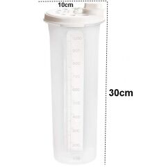 Moonstar Zeytinyağlık Yağdanlık Pratik Kapaklı Sızdırmaz 1100ML-OIL-903