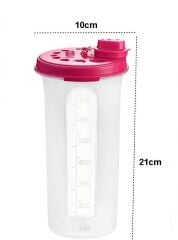 Moonstar Zeytinyağlık Yağdanlık Pratik Kapaklı Sızdırmaz 700ML-OIL-905 beyaz