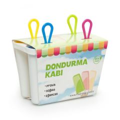 Moonstar Dondurma Kabı Meybuz Dondurma Kalıbı 4, lü