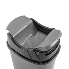 Geseus Mutfak Dolap İçi Askılı Geçmeli Pratik Kapak Çöp Kovası 8,5 LT-SF008