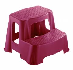 Çocuk Basamağı Çok Amaçlı 2 Katlı Basamak Evde, İşde, Depoda UCZ gri