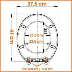 Klozet Kapağı Kırılmaz Klozet Kapağı Plastik Beyaz 204