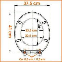 Klozet Kapağı Kırılmaz Klozet Kapağı Plastik Beyaz 204