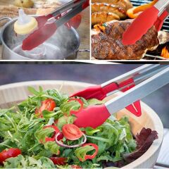 Geseus Smart Chef Kilitli Silikon Servis Maşa 1.Kalite