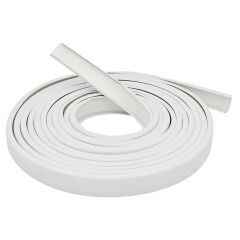 Kendinden Yapışkanlı Masa,Raf,Dolap,Komodin,Mobilya Kenar Bandı 18mmX5 Metre-Beyaz