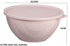 Moon Star Elegance Kapaklı Yoğurt Mayalama Kabı Yemek Saklama Kabı 4 Litre-RBK-313