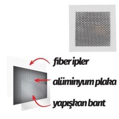 Duvar Yaması Tesisat ve Soba Borusu Delikleri İçin Kalıcı Onarım 20cmx20cm-1Adet