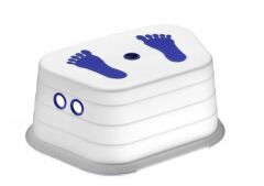 Çocuk Basamağı Yükseltici Basamak Kaydırmaz Tabure Beyaz MP