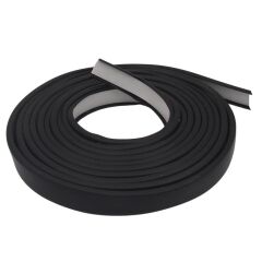 Kendinden Yapışkanlı Masa,Raf,Dolap,Tezgah,Mobilya Kenar Bandı 18mmX5 Metre-Siyah